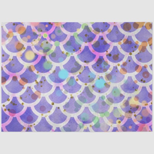 《写真》ぼけ味マーメイドシリーズデザイン6 薄葉紙 (正面)