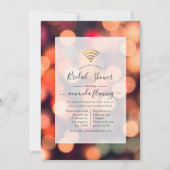 《写真》ぼけ味ライト仮想シャワー招待状 招待状 (正面)