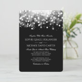 《写真》ぼけ味ライト（白黒） 招待状 (スタンド正面)