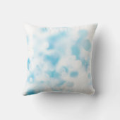 《写真》ぼけ味上の黒い長いまつげ クッション (裏面)