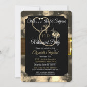 《写真》ぼけ味医師聴診器サプライズ退職パーティー 招待状 (正面)