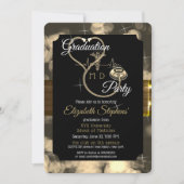 《写真》ぼけ味医師聴診器EKG卒業パーティー 招待状 (正面)