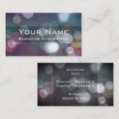 《写真》ぼけ味名刺 名刺 (正面/裏面)