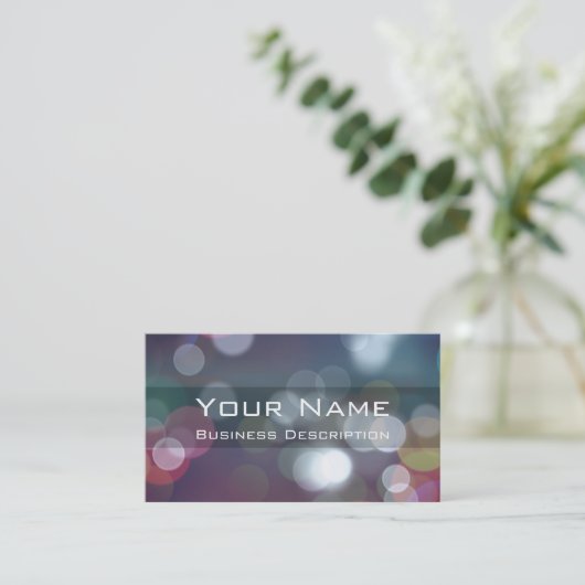 《写真》ぼけ味名刺 名刺 (スタンド正面)