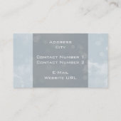 《写真》ぼけ味名刺 名刺 (裏面)