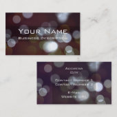 《写真》ぼけ味名刺 名刺 (正面/裏面)