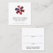 《写真》ぼけ味星の生命ハートアポイントメントのアラーム 予約カード (正面/裏面)