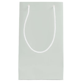 《写真》ぼけ味淡い色のフォレストグリーン スモールペーパーバッグ