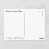 《写真》ぼけ味灯 ポストカード (裏面)