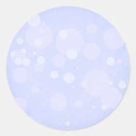 《写真》ぼけ味紫の円 ラウンドシール