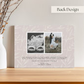 《写真》ぼけ味結婚Flareの写真サンキューカード シーズンカード