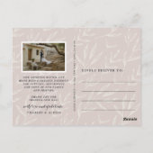 《写真》ぼけ味結婚Flareの写真 ポストカード (裏面)