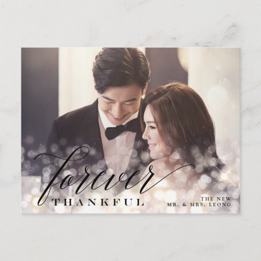 《写真》ぼけ味結婚Flareの写真 ポストカード (正面)