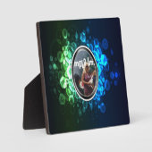 《写真》ぼけ味絵画板 フォトプラーク (正面)