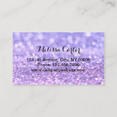 《写真》ぼけ味美しいサロンメイクアップアーティストラッシュ拡張機能 名刺 (裏面)