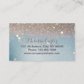 《写真》ぼけ味美しいサロンメイクアップアーティストラッシュ拡張機能 名刺 (裏面)