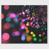 《写真》ぼけ味背景光反射 ラッピングペーパー (フラット)