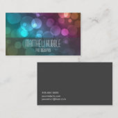 "《写真》ぼけ味"の名刺-虹 名刺 (正面/裏面)