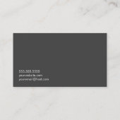 "《写真》ぼけ味"の名刺-虹 名刺 (裏面)