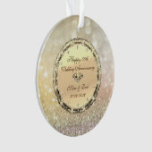 《写真》ぼけ味、ダイヤモンド結婚50周年 オーナメント (正面)