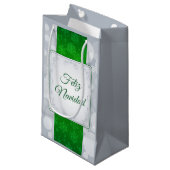 《写真》ぼけ味・ナビダッド スモールペーパーバッグ (正面アングル)