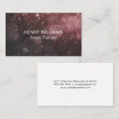 《写真》ぼけ味 |プロフェッショナル 名刺 (正面/裏面)