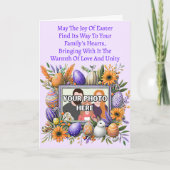 写真、イースターの喜びがあなたの道を見つけることを願う カード (正面)