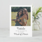 写真 ウェディングパーティ 提案 カード 平面 (スタンド正面)