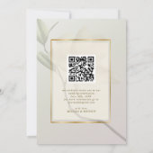 写真 オリエンタル マグノリア ウェディング セーブ・ザ・デート 招待状 (裏面)