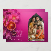 写真&カスタムテキスト ラディアンス&ルーツ カード (正面/裏面)