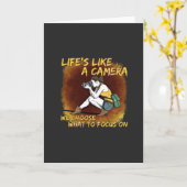 写真 – カメラフォトグラファーのような生活 カード (黄色い花)