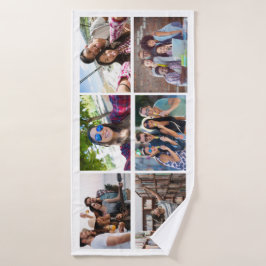 写真&カラーカスタム バスタオル