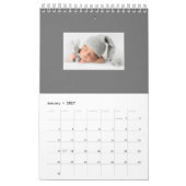 写真 カレンダー (1月 2027)