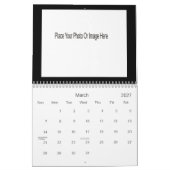 写真 カレンダー (3月 2027)