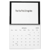 写真 カレンダー (1月 2026)