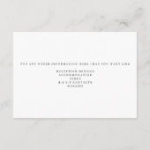 写真：コンテンポラリー詳細・エンクロージャ・カード エンクロージャーカード (裏面)