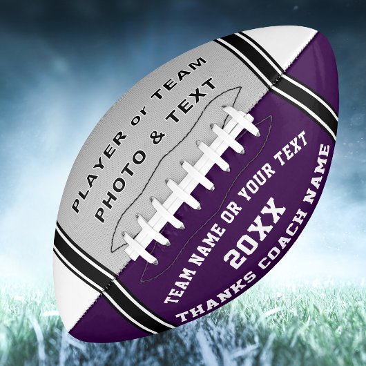 写真、サッカーパーソナライズされたコーチのギフトまたはプレーヤー アメリカンフットボール