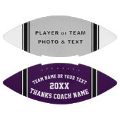写真、サッカーパーソナライズされたコーチのギフトまたはプレーヤー アメリカンフットボール (パネル)