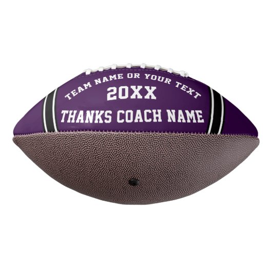 写真、サッカーパーソナライズされたコーチのギフトまたはプレーヤー アメリカンフットボール (回転270)