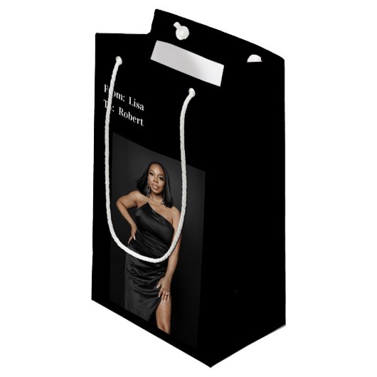 写真 スモールペーパーバッグ (正面アングル)