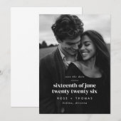 写真 セリフ スクリプト Save the Date セーブザデート (正面/裏面)