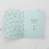 写真|デイジーパターン|母の日のカード カード (内部)