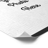 写真/デザインの追加 – ポスター/プリント ポスター (角)