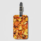 写真 – ドライ紅葉+アイディア ラゲッジタグ (正面縦)