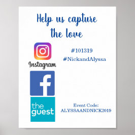 写真 ハッシュタグ 結婚情報 ポスター