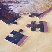 写真、パステルの自然の美しい葉パズル ジグソーパズル (側面)