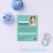 写真、パーソナライズされたプロフェッショナル開催者 チラシ (シングル)