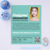 写真、パーソナライズされたプロフェッショナル開催者 チラシ (シングル)