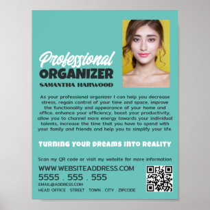 写真、パーソナライズされたプロフェッショナル開催者 ポスター