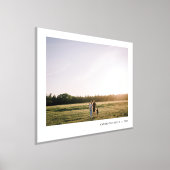 写真(パーソナライズされた金ゴールド) 箔ポスター (レイダウン)